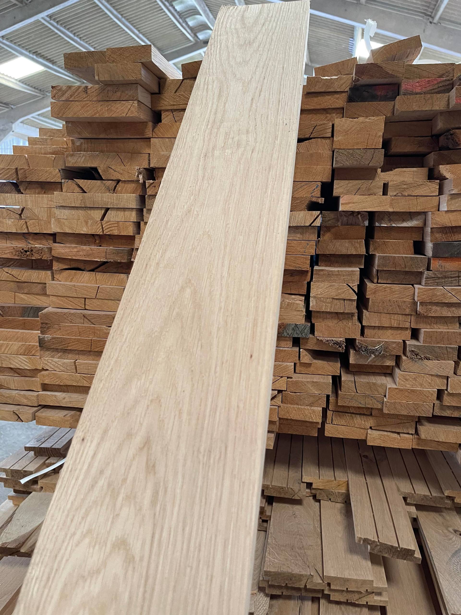 Oak timber board - PAR Smooth finish