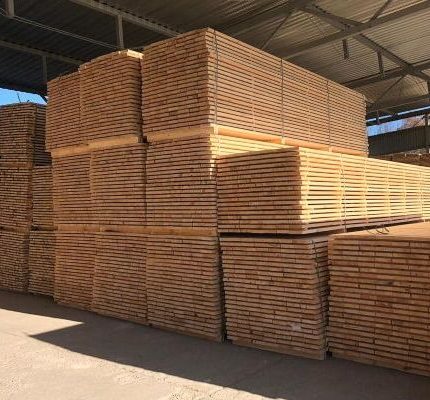 Oak Sawn timber boards - 25mm x 150mm