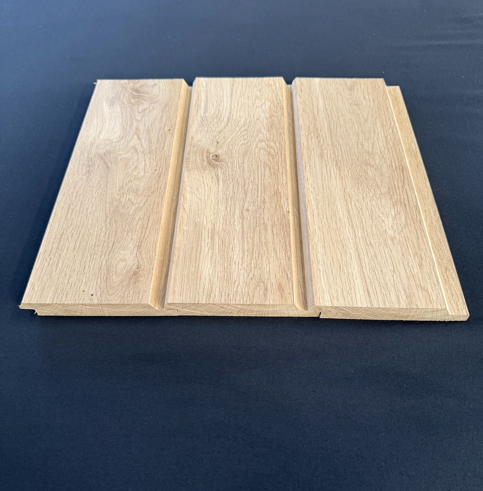 Solid Oak Kiln Dried Cladding boards | Horizontal halfLap