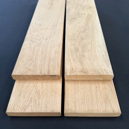 Oak Hardwood timber boards - 22mm x 145mm - PAR Smooth finish
